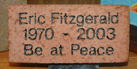 laser engraved donor brick